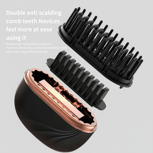 Mini Hair Straightening Comb Wireless Charging Portable Multifunctional Hair Care Not Hurt Hair Styling Comb Hair Straightener